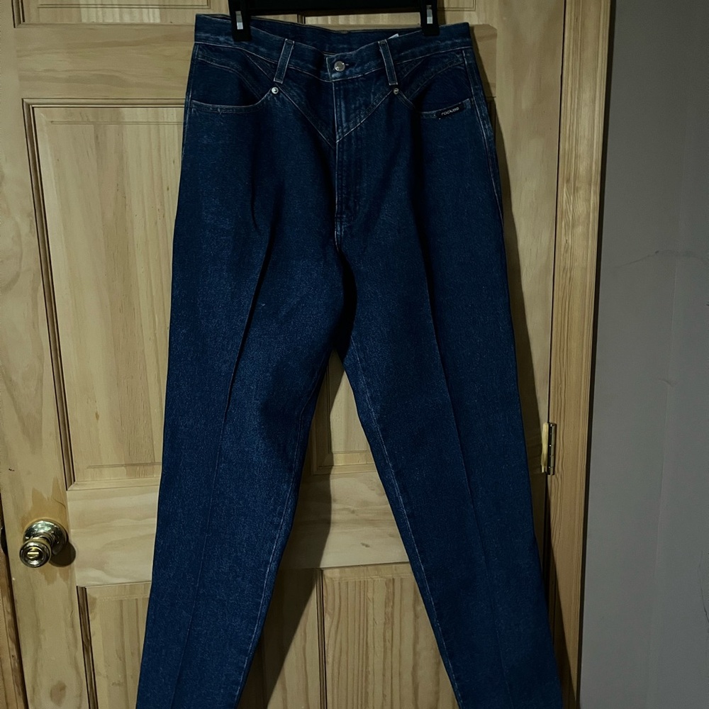 Women's Rockies Straight Leg Jeans - Dark Blue